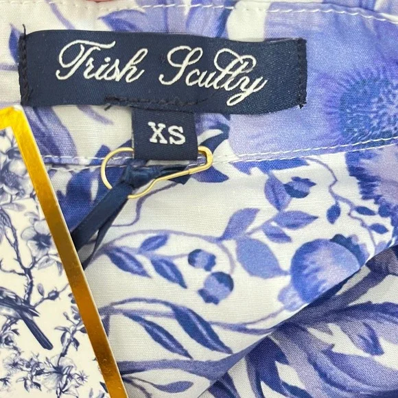 Elegant Blue Floral Maxi Dress - Picture 5 of 7